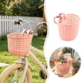 thumbnail image 2 of Lume Wear Bike Front Basket for Kids with Adjustable Straps a Heavy Duty Woven Basket for Handlebar Mount. A Lightweight Cargo Carrier That Fits Most Childrens Bicycles for Toys Snacks, 2 of 7