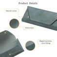 thumbnail image 3 of LifeArt Eyeglass Case Hard Shell, Portable Sunglass Case, Fashionable Eyeglass Case for Men and Women, Lightweight (Grey), 3 of 5