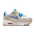 thumbnail image 2 of Nike Air Max 90 LTR Baby/Toddler Shoes Color: White/Phantom/Photo Blue/Purple Pulse Size: 5C, 2 of 6