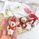 thumbnail image 3 of Muñecos de peluche de oso de peluche de 6cm para niña, juguetes de peluche de 6cm, Mini oso articulado, colgante decorativo de felpa para árbol de navidad, regalos para niña, novedad de 20 piezas, 3 of 4
