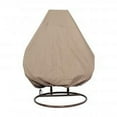 thumbnail image 3 of Island Gale® Luxury Comfort 2 Person Outdoor, Patio, Hanging Wicker Swing Chair (X-Large Plus, Latte Chair with Latte Cushion+Free Cover $128 Value), 3 of 8