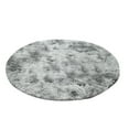 thumbnail image 1 of Living Room Rug Soft Modern Area Rug 47 in x 47 in Polyester Fiber with Non Slip Backing and Eco Friendly Dyes, 1 of 2