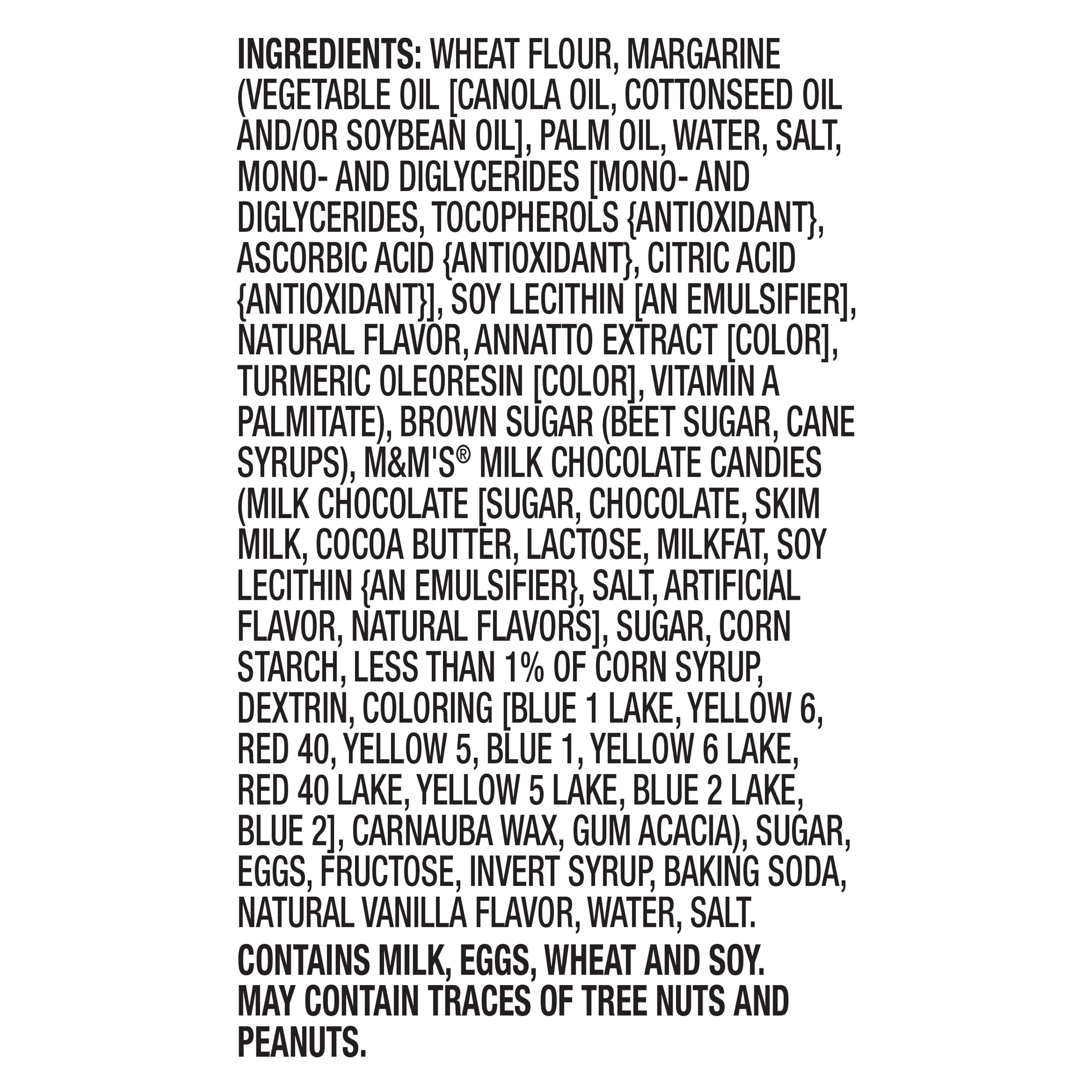 Freshness Guaranteed Bakery Cookies Made with M&M's Candies, 14 oz, 10 Count