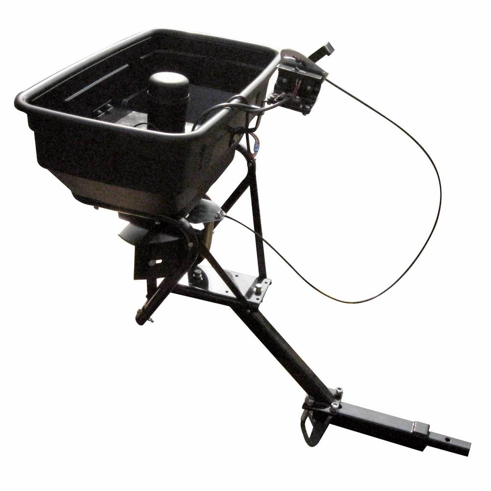 Field Tuff 12V ATV Hitch Mount Receiver 125 lb Grass, Seed, Fertilizer