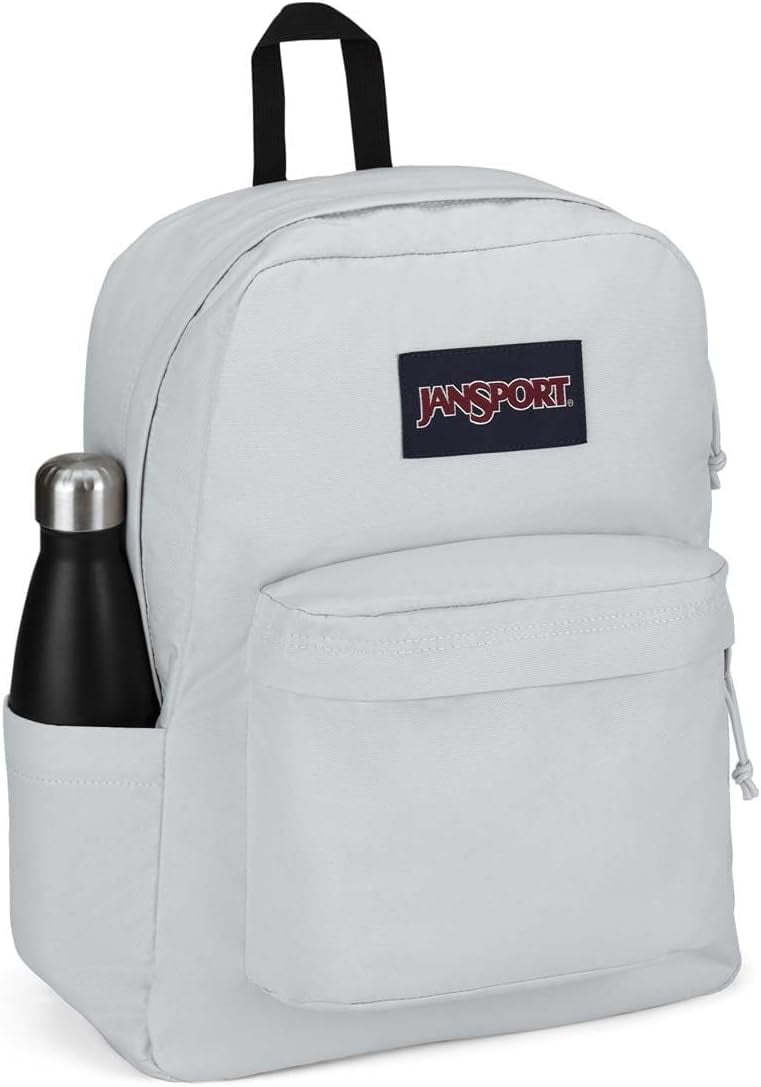 JanSport Superbreak Bookbag White School Backpack with Large Main Compartment Walmart