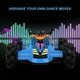 thumbnail image 3 of ALLCACA Remote Control Car Watch Gesture Sensing Car RC Stunt Car with Musical Dancing LED Light, Blue, 3 of 9
