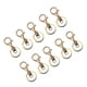 thumbnail image 5 of Yuarrent 10 ganchos metálicos para llavero, accesorios para llavero personalizado, proceso de galvanoplastia KC Gold KC oro 2Conjunto, 5 of 6