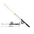thumbnail image 2 of Interactive Cat Wand Toy, Retractable Feather Teaser with Interchangeable Refills, Extendable Fishing Pole Style Toy for Indoor Cats Exercise and Play, Fun Pet Supplies E, 2 of 5