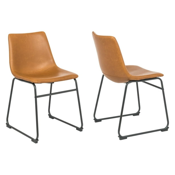 C2a Murano Faux Leather Dining Chair Set Of 2 Walmart Com Walmart Com