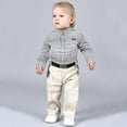thumbnail image 3 of AWAYTR Kids Adjustable Magnetic Buckle Belts, Elastic Stretch Comfort Waist Bands for Children Jeans Uniform, 4PCS, 3 of 7
