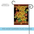thumbnail image 3 of Toland Home Garden Sunflowers and Leaves Flower Fall Flag Double Sided 12x18 Inch, 3 of 5
