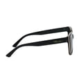 thumbnail image 3 of Piranha Eyewear Goldie Black Triplet Cateye Rhinestone Sunglasses for Women with Smoke Lenses, 3 of 5
