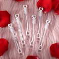 thumbnail image 3 of CTIRCHIU 12Pcs Refillable Bubble Wands for Kids Party Favors White Plastic, 3 of 8