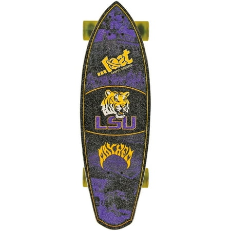 Lost LSU Tigers 28'' x 9'' Mini Rocket Cruiser Skateboard - No