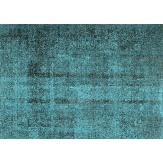 Ahgly Company Indoor Rectangle Persian Light Blue Traditional Area Rugs, 4' x 6'