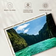 thumbnail image 6 of Elephant Stock Ko Phi Phi Le Island Wall Art - Horizontal Canvas Wall Art - Living Room Wall Decor - Places Canvas - Black And Turquoise Decor - 51" x 34", 6 of 8