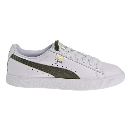 Puma Clyde Core Lace Women's Shoes White/Olive/Gold 365737-02