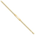 thumbnail image 2 of Primal Gold 10 Karat Yellow Gold Semi-solid Anchor Link ID Bracelet, 2 of 3