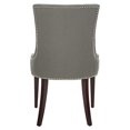 thumbnail image 5 of Safavieh Becca Linen Dining Chair in Green and Grey, 5 of 5