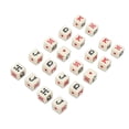 thumbnail image 4 of Dados españoles, 20 piezas Dados de póquer españoles Dados laterales de póquer españoles Los mejores en su clase, 4 of 8