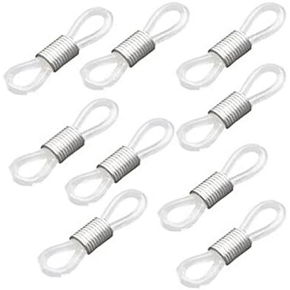 Eyeglass Chain Ends- 25Pcs Sunglasses Ends, Eye Glasses Loop Holder for Eyeglass Sunglasses Chain Accessories