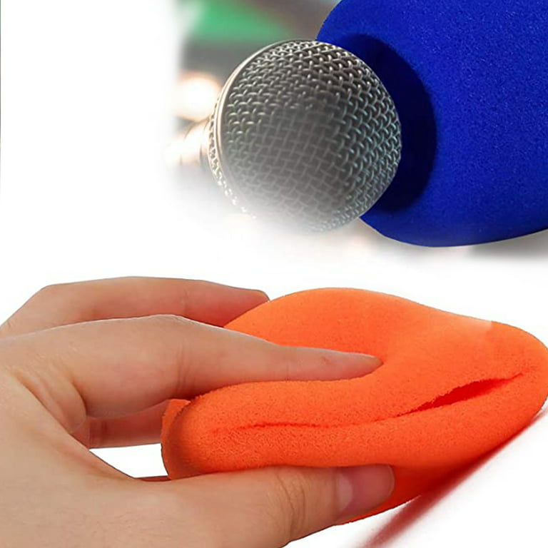 Condenser Microphone Pop Filter Sponge Recording Studio Microphone  Windscreen Ball Shape Foam Cover for Karaok Mic K669 A6V K670 - AliExpress