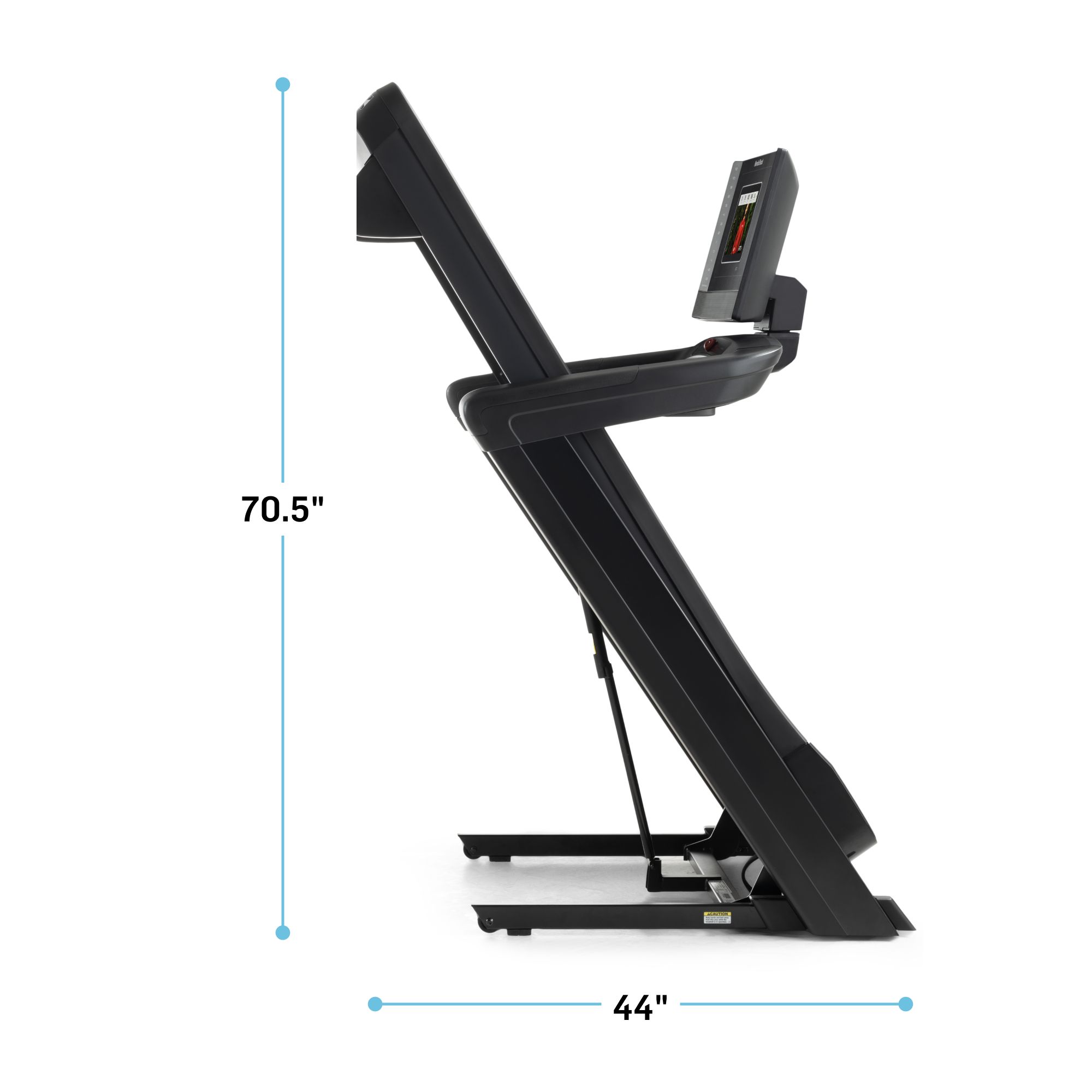 NordicTrack Commercial Series 1250; iFIT-Enabled Incline Treadmill for Running and Walking with 10” Pivoting Touchscreen and Bluetooth Headphone Connectivity - image 4 of 12