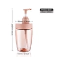 thumbnail image 5 of 2 16 oz Hethyo Refillable Toiletries dispenser Pump Bottles, Bathroom Dispenser Pump Bottles- Pink, 5 of 6