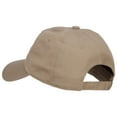 thumbnail image 3 of New York State Flag Map Embroidered Unstructured Washed Cap - Khaki OSFM, 3 of 5