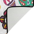thumbnail image 4 of Dreamtimes Lightweight Soft Area Rugs, 80 x 58 inch（6'8" x 4'10"） Skulls Pepper Pinata Floor Mat for Kids Playing Room Hardwood Floor Living Room Nursery Rugs, 4 of 6