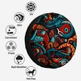 thumbnail image 4 of Racing Tribal Pattern Polyester Universal Spare Wheel Tire Cover Custom Tire-Covers for Trailer RV SUV Truck Camper, 4 of 5