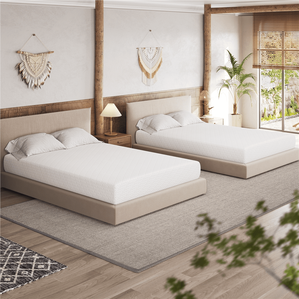 Renwick 8'' Cooling Gel Memory Foam Mattress with Green Tea Scent, Medium Firm, Full Size