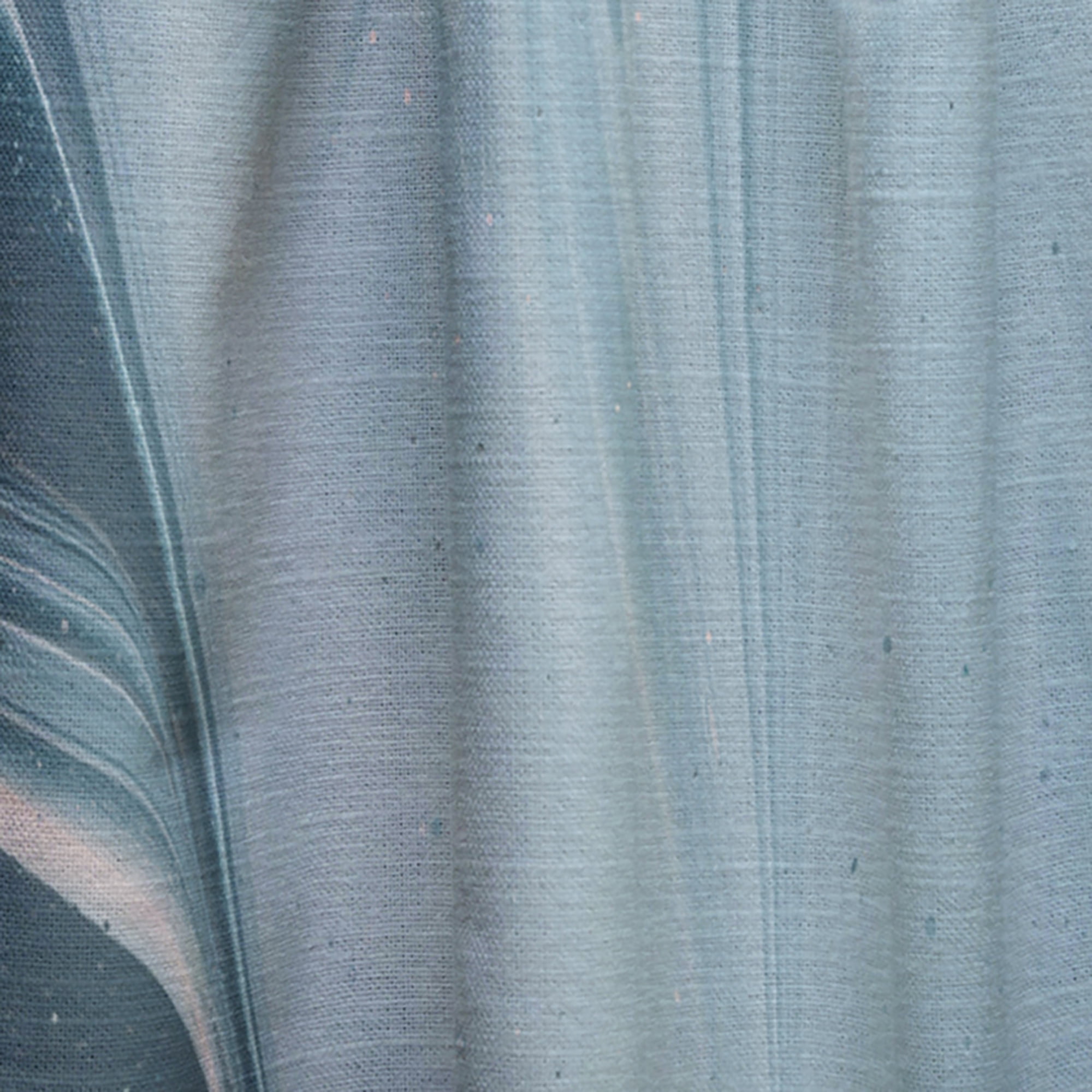 Designart 'Fractal Blue Modern Water I' Modern Curtain Panel