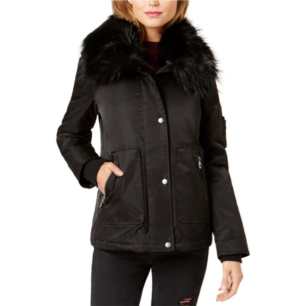 GUESS Joy Chaqueta para Mujer, Negro, XS Guess Chaqueta
