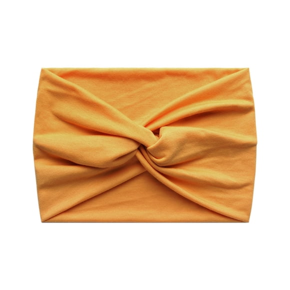 Diadema elástica ancha para mujer | Diadema de yoga absorbente de sudor de 18 cm de color liso para deportes y fitness | Accesorios cómodos para el cabello para mujer