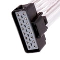 thumbnail image 2 of KarParts360 For Buick Rendezvous 2002 03 04 05 06 2007 Connectors | Black | Rectangular-Shaped | 16 Female Terminal | 16 Wire | For Accessory Wiring Junction Block, 2 of 4