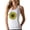 White, variant on Sunflower Shirt for Women Girls Summer Graphic Tee Cute Racerback Tank Top X-Large Black