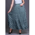 thumbnail image 2 of Bimba Printed SkirtsÂ&nbsp;ForÂ&nbsp;Women Long Length 5 Tier Cotton Skirt Boho Clothing, 2 of 5
