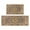 Farmhouse Brown Boho-4, variant on Farmhouse Brown Boho Rugs and Mats Non Skid Washable Absorbent Microfiber Soft Kitchen Mat for Floor Set Of 2 Decor Stain Resistant 17"x47" 17"x30"