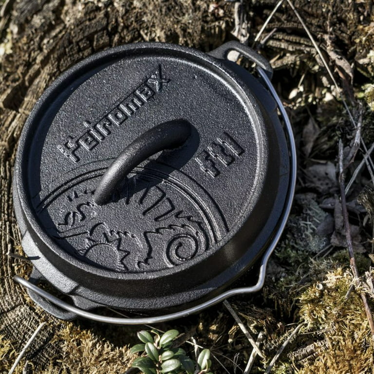 Lodge Cast Iron Camp Dutch Oven - Black, 1 - Fry's Food Stores
