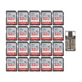 thumbnail image 1 of Tarjeta de memoria SanDisk Ultra SDHC UHS-I 32GB con lector de tarjetas, 1 of 3