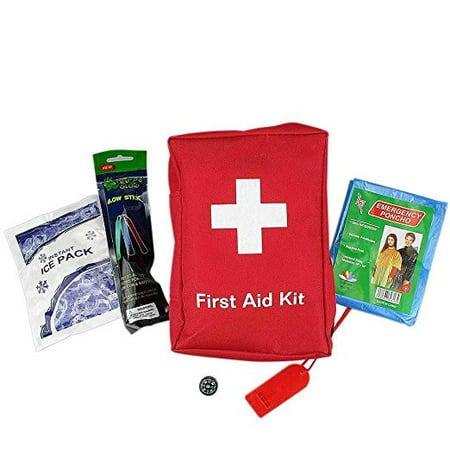 Emergency First Aid Kit Survival - 88 pieces Medical (Best First Aid Kit For Survival)