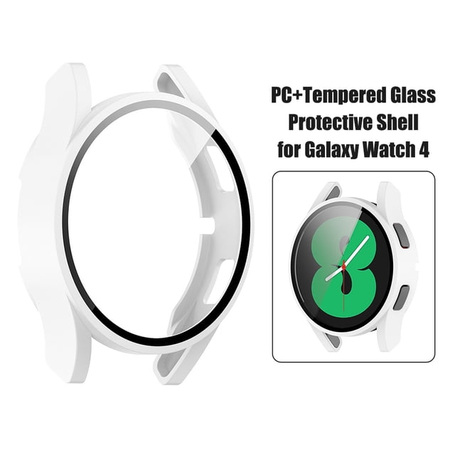 Marco Protector Integrado PC+Cristal Templado para Samsung Galaxy Watch 4 40mm Ndcxsfigh Para estrenar