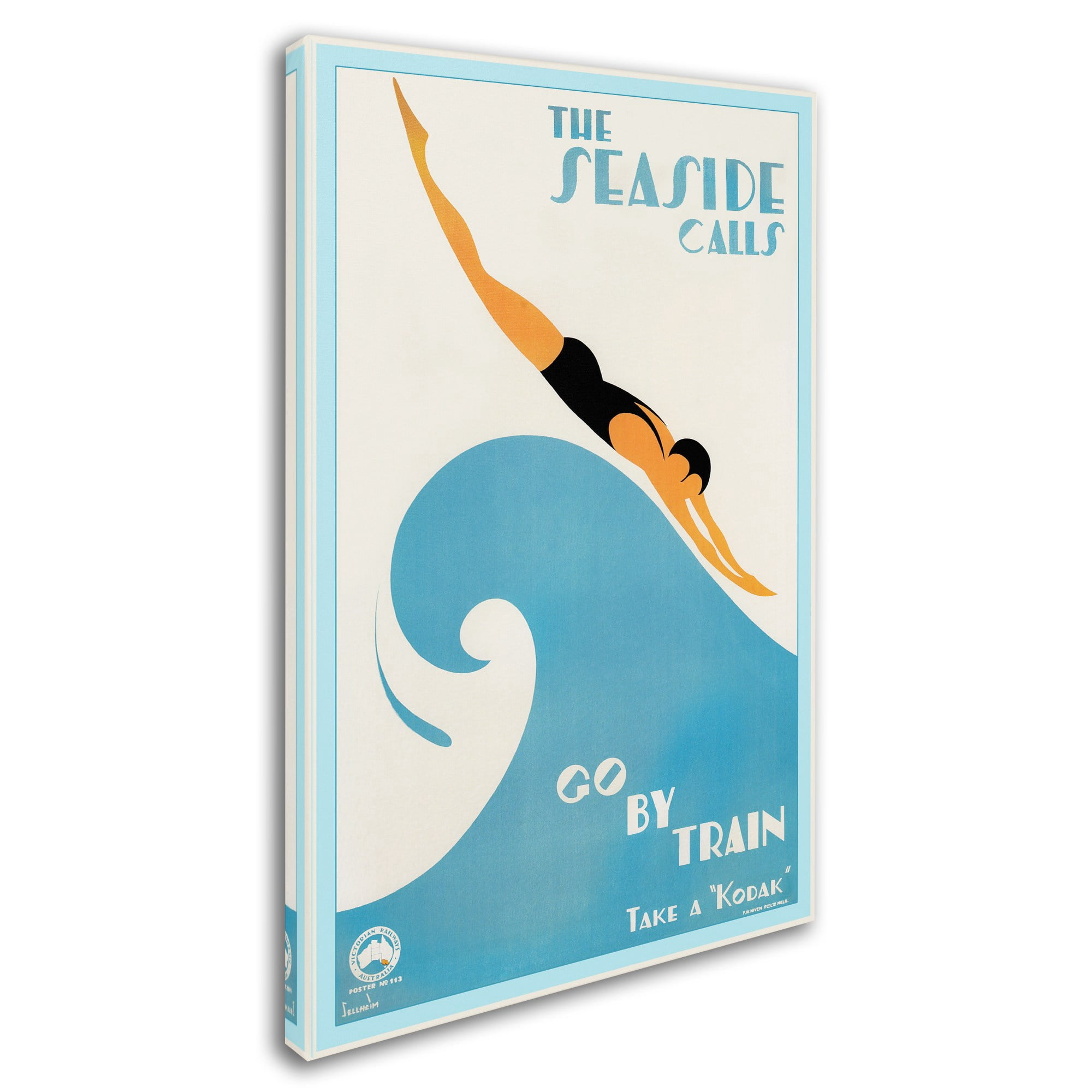 Trademark Fine Art 'Travel 243' Canvas Art by Vintage Lavoie