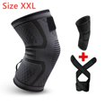 thumbnail image 1 of Knee Sleeve Compression Brace Support Joint Arthritis Pain Relief Ankle Elbow(1 Pairs), 1 of 8