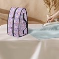 thumbnail image 3 of HELLHERO Blueberry Floral Pattern Travel Irons Carrying Organizer Travel Case Portable Travel Steamer Storage Bag Holder Organizer, Bag Only, 3 of 6