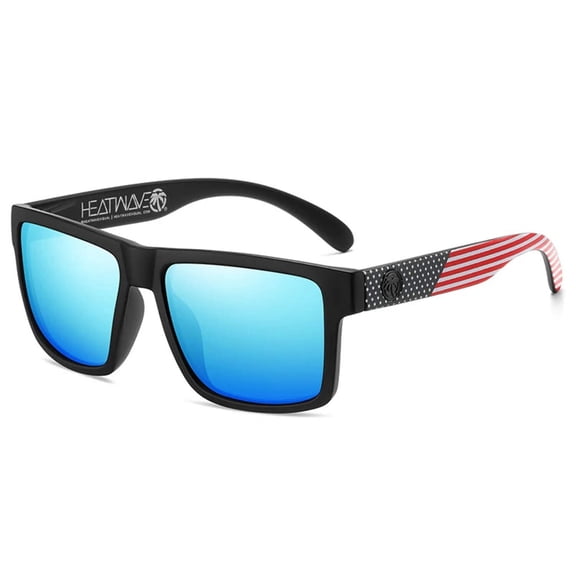 Heat Wave Polarized square sun glasses UV400