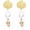Multicolor, variant on Bohemian Seashell Conch Earrings - Beach Shell Long Dangle for Women - Baroque Pearl Summer Boho Jewelry for Ladies - Ocean Sea Snail Earrings