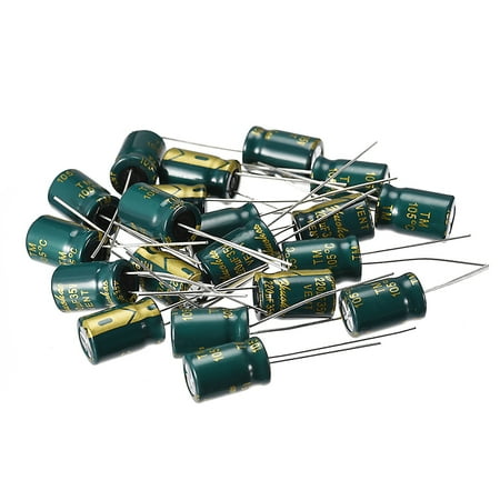 - Aluminum Radial Electrolytic Capacitor 220uF 35V Life 8 x 12 mm 25pcs