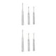 thumbnail image 2 of Toystoory Groover de costura en forma de U V, 3 uds., herramienta para manualidades DIY, Kit de herramientas para peletería con borde de cuero para mano 9.5 cm 2piezas Toystoory CBP103236, 2 of 6